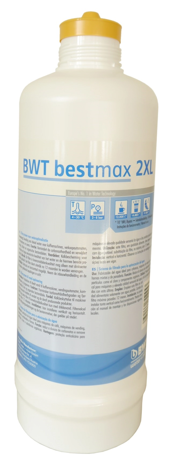 Cartouches de rechange p. détartreur BestMax XXL