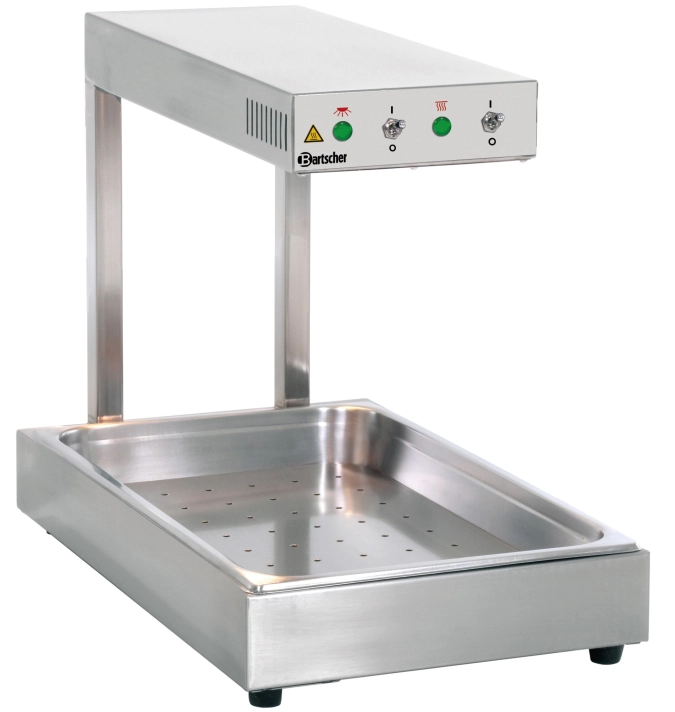 Pont chauffant à infrarouge GN 1/1, L330xP560xH500mm