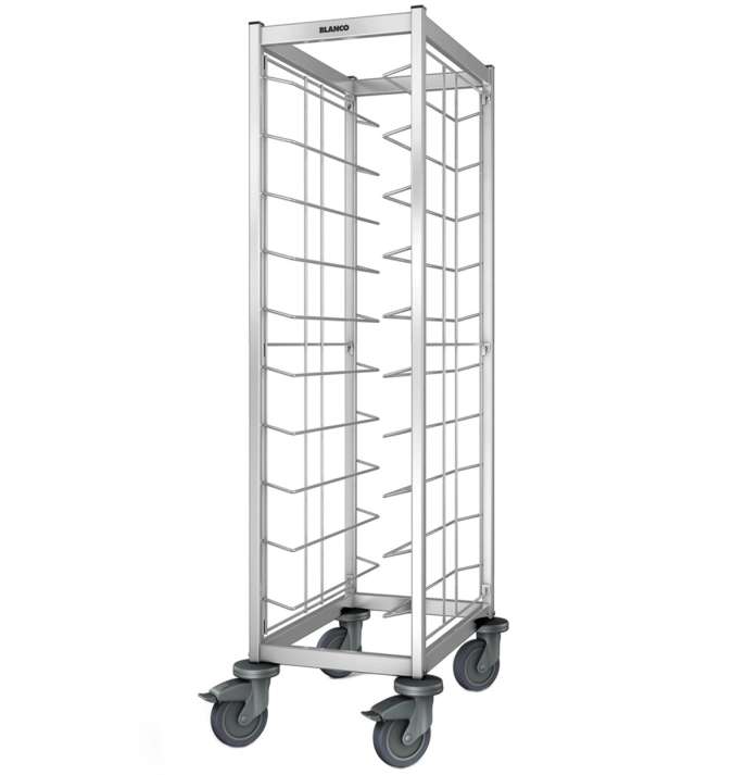 Tablett-Abräumwagen TAW 10 GN, 468x673x1550mm