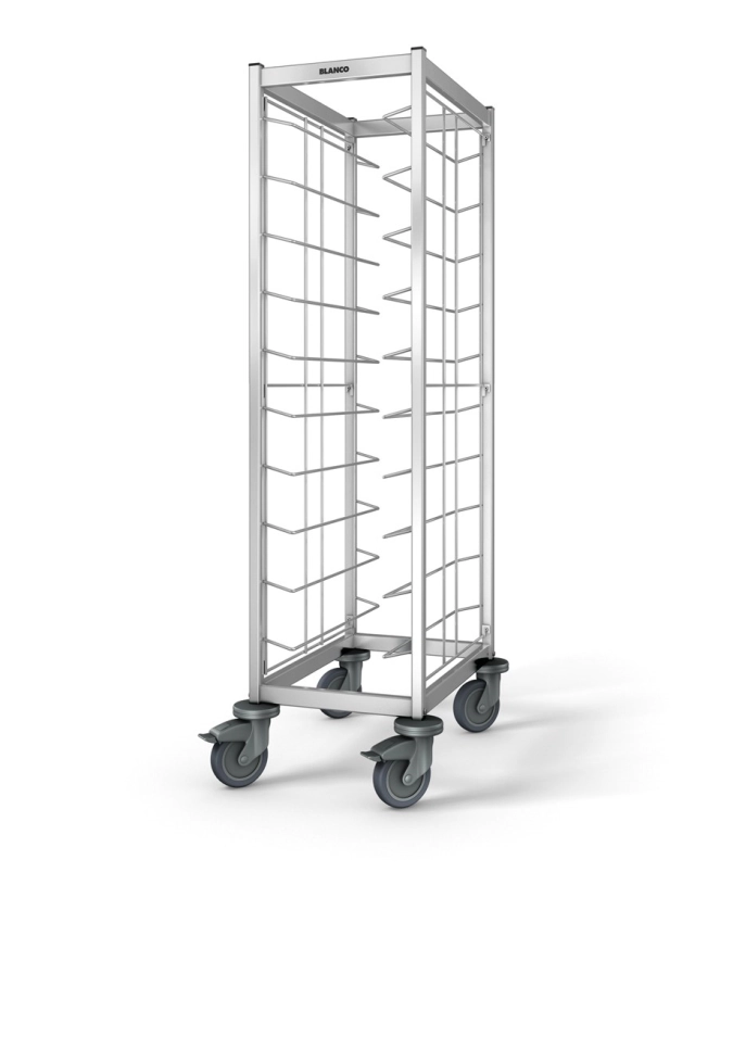 Tablett-Abräumwagen TAW 12 EN, 513x673x1550mm