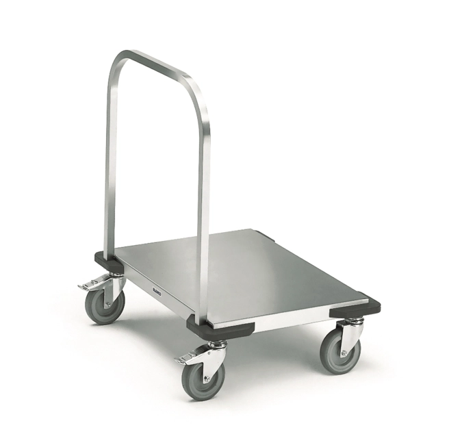 Plattformwagen BTT 8x6, 4 Lenkrollen, 2 davon m.Bremse