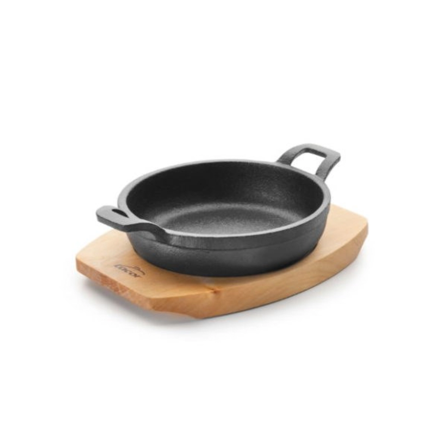 Plat rond magma a/tableau en bois d.18cm