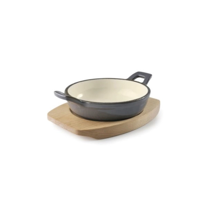 Magma Bratentopf rund grau D12cm H3cm 0.2lt