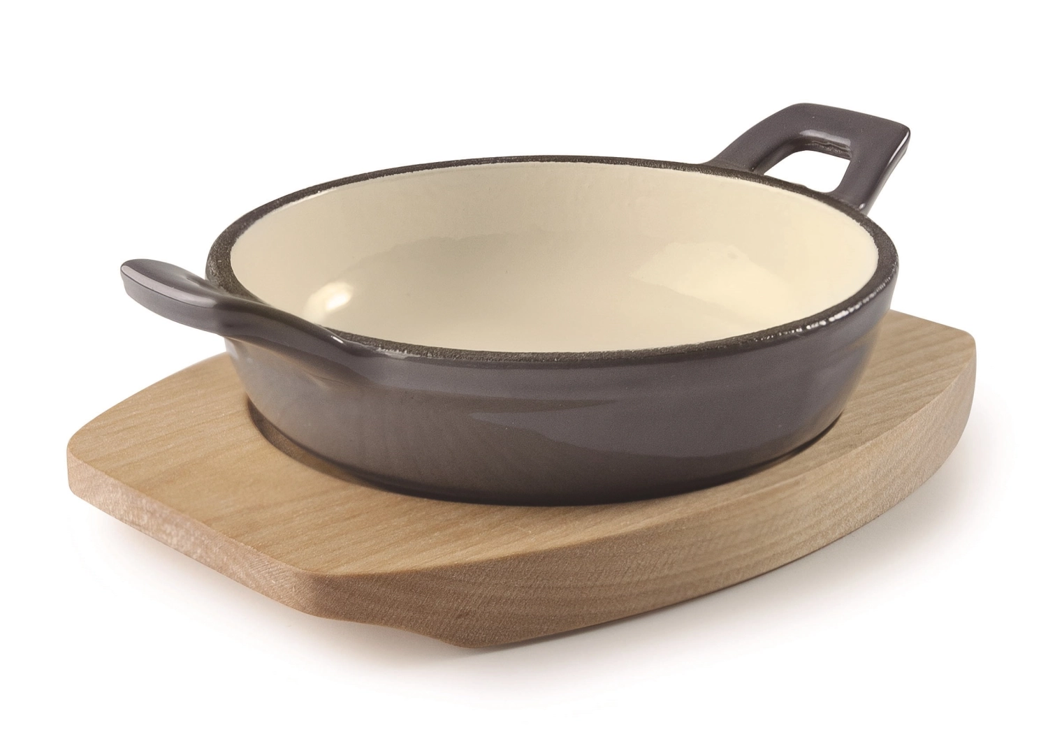 Faitout round magma grey d.18cm