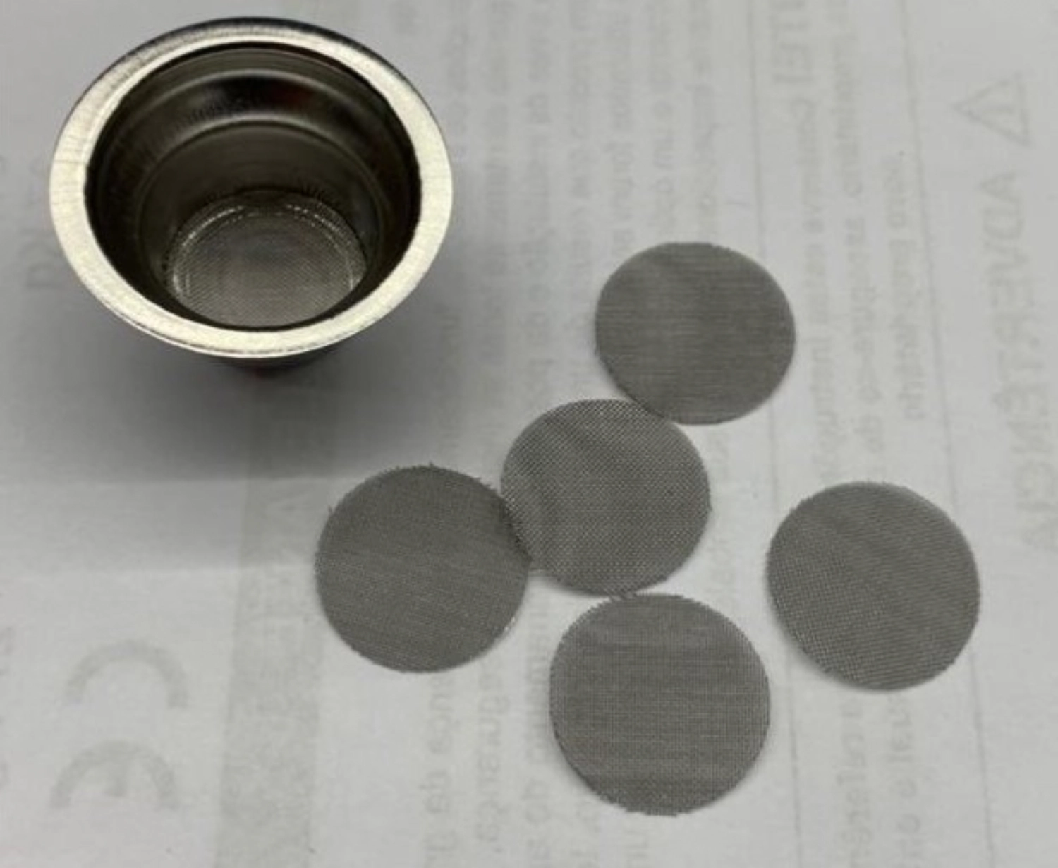 Siebe und Filter zu Räuchergerät