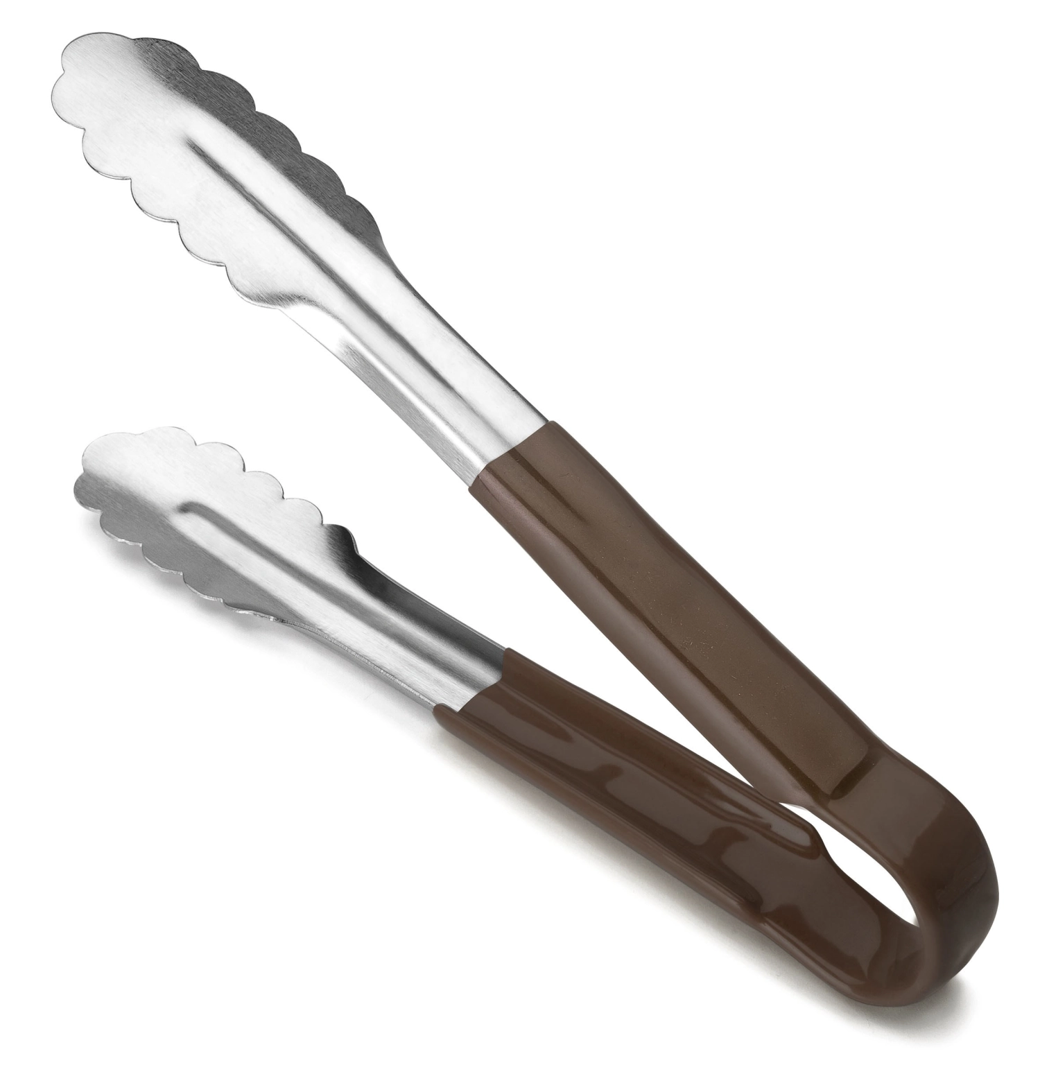 Foodzange 24cm mit braunem Griff