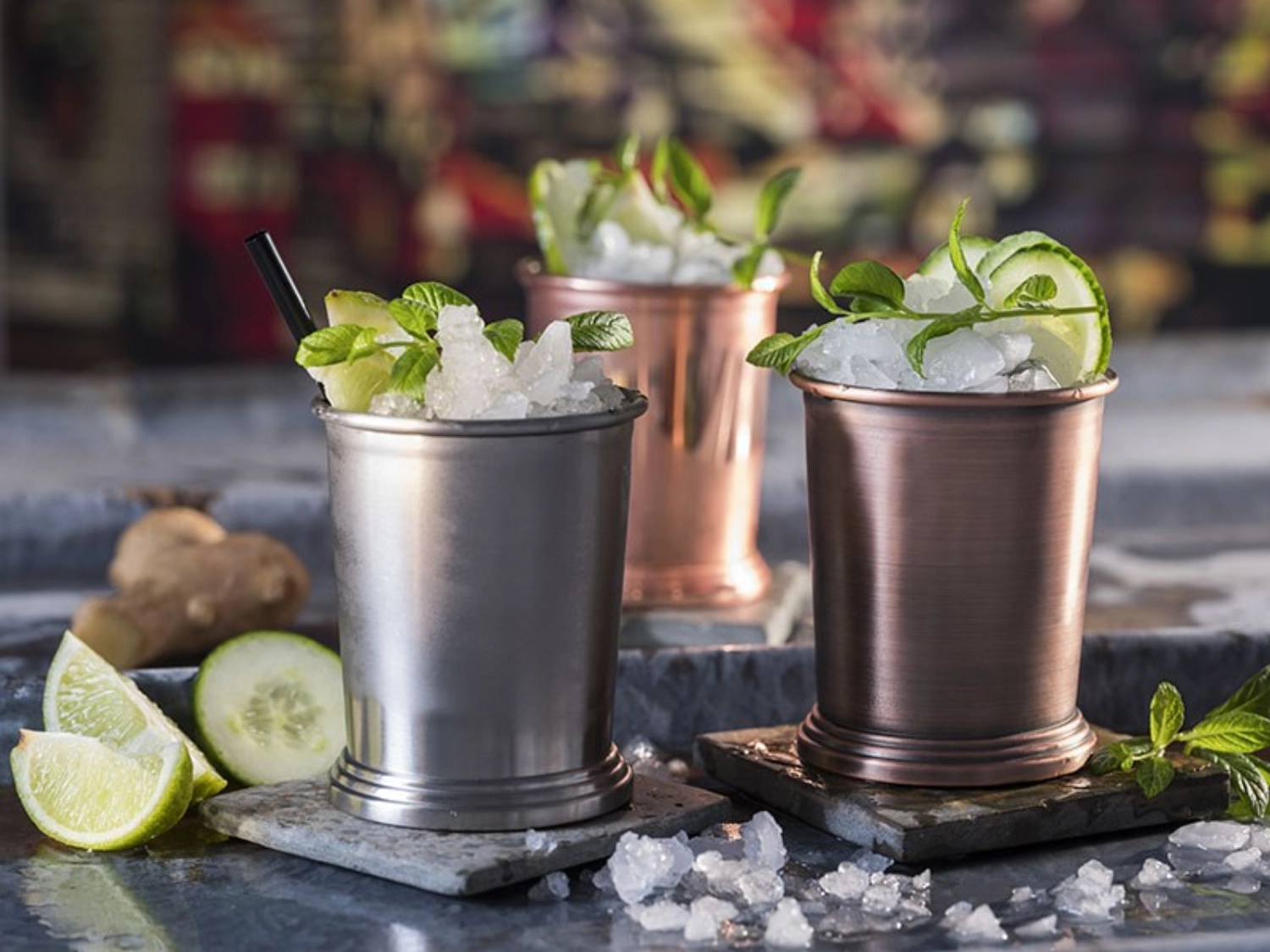 Julep Mug Tasse D8.5cm, H10cm, 35cl, Cuivre Antique