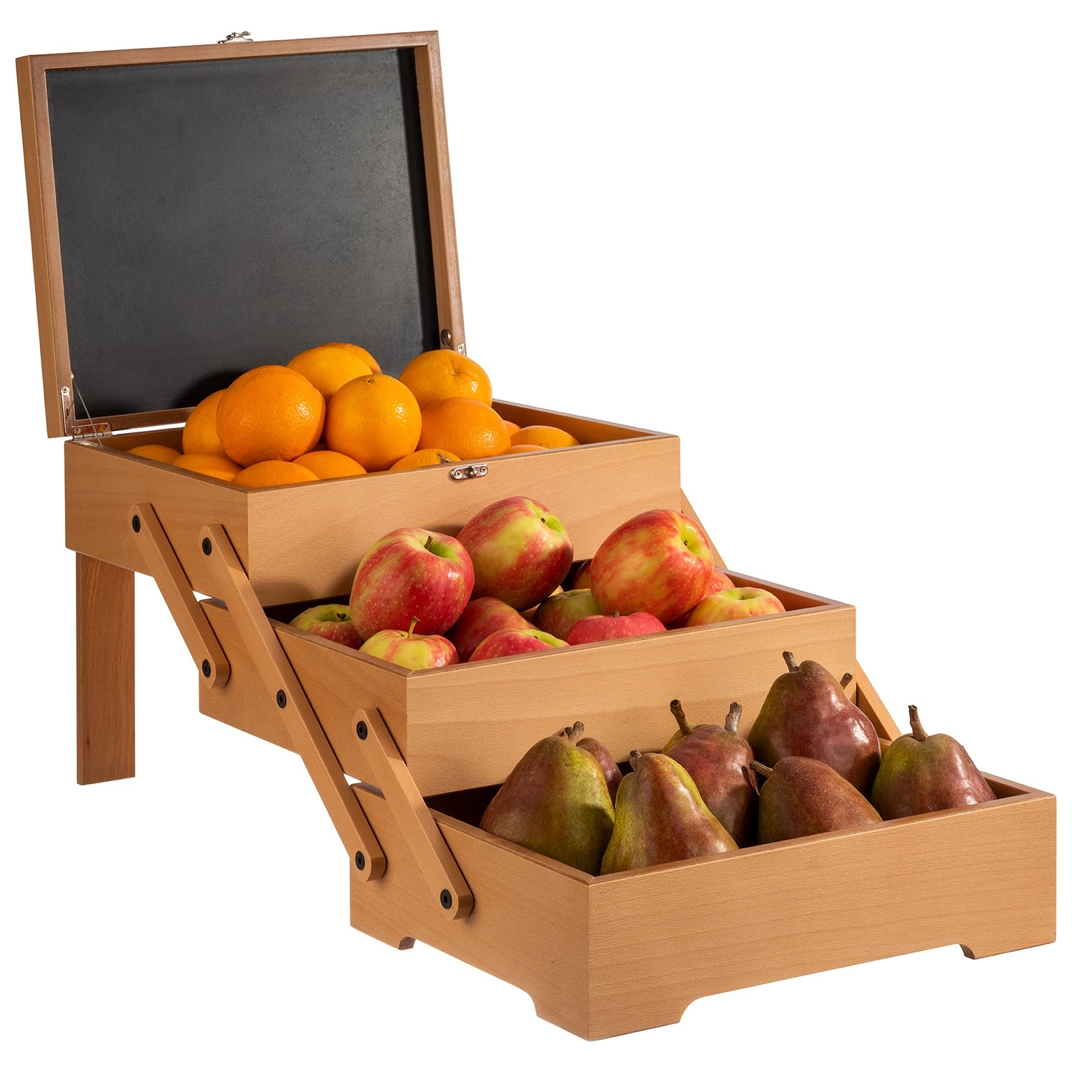 Buffetbox Sewing Basket, 37x29cm H28cm, Eichenholz