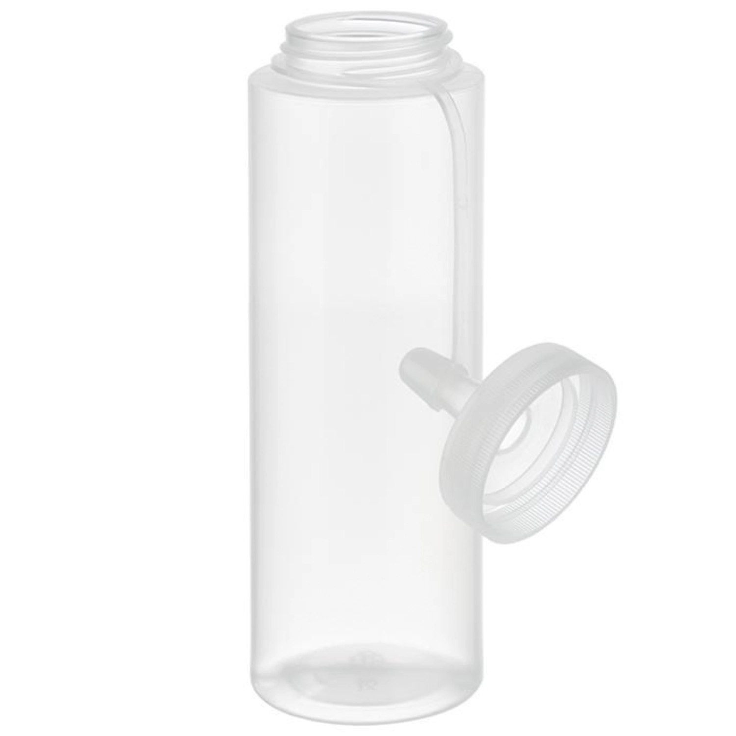 Lot de 6 flacons à écraser, H20cm, 490ml, transparent