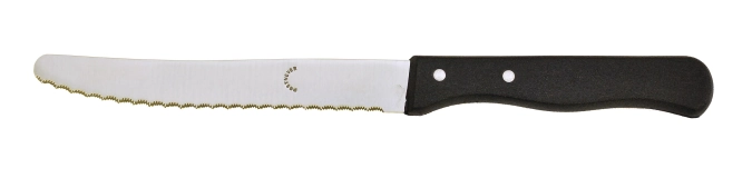 Pizzamesser mit schwarzem Griff