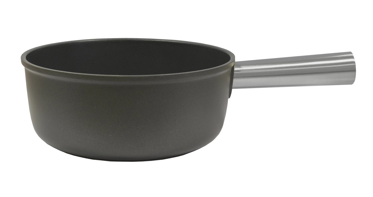 Alu. Caquelon Schwarz 21cm