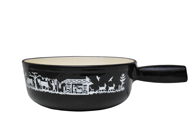 Alpes Caquelon noir 21cm