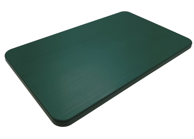 Planche à découper gn 1/1 53x32.5cm h2cm vert sans rainure