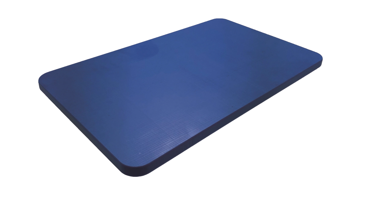 Planche à découper gn 1/2 26.5x32.5cm h2cm bleu sans rainure