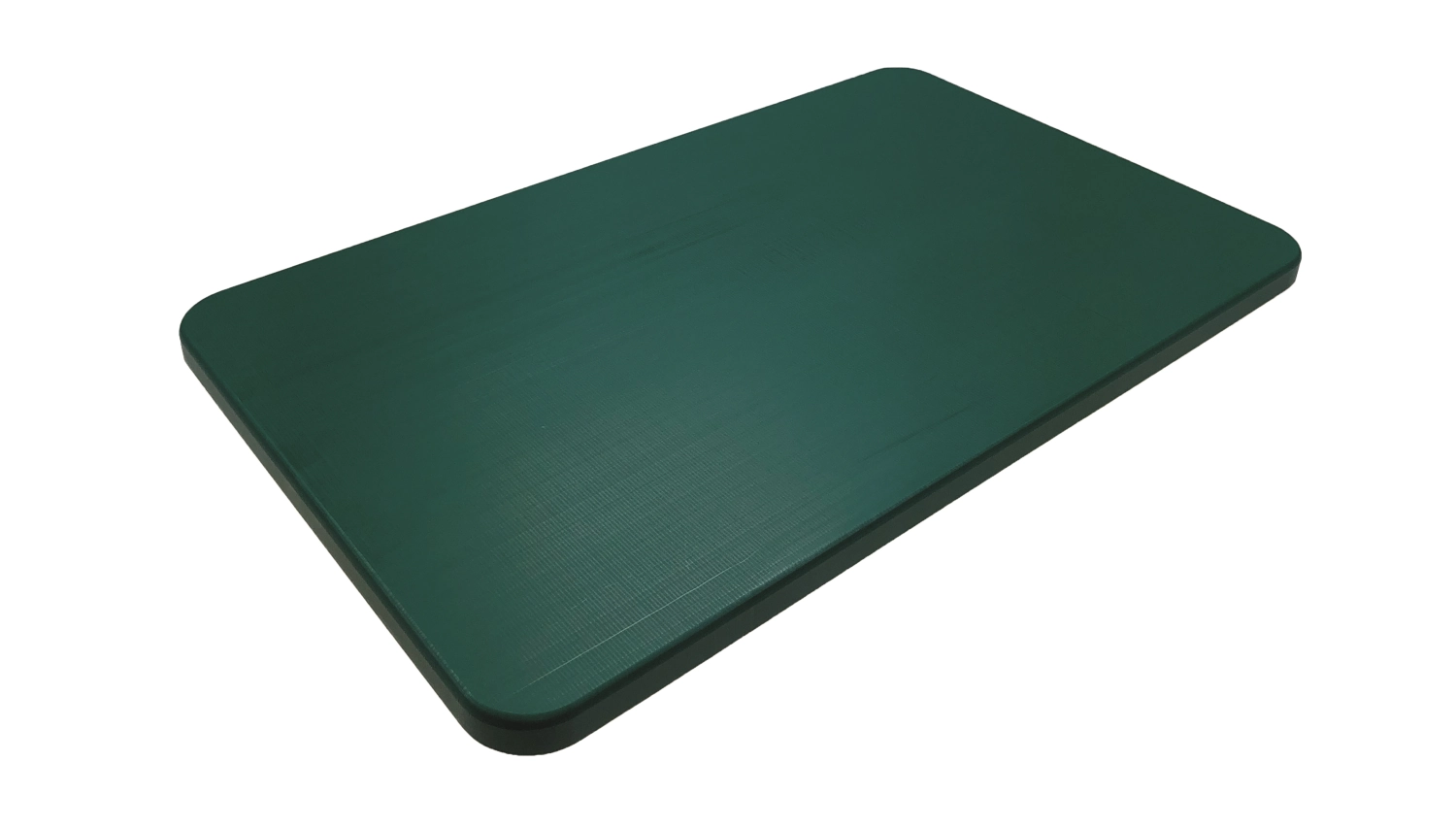 Planche à découper gn 1/2 26.5x32.5cm h2cm vert sans rainure