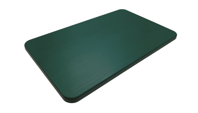 Planche à découper gn 1/2 26.5x32.5cm h2cm vert sans rainure