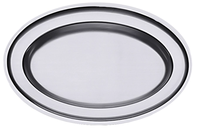 Bratenplatte oval 47x31cm
