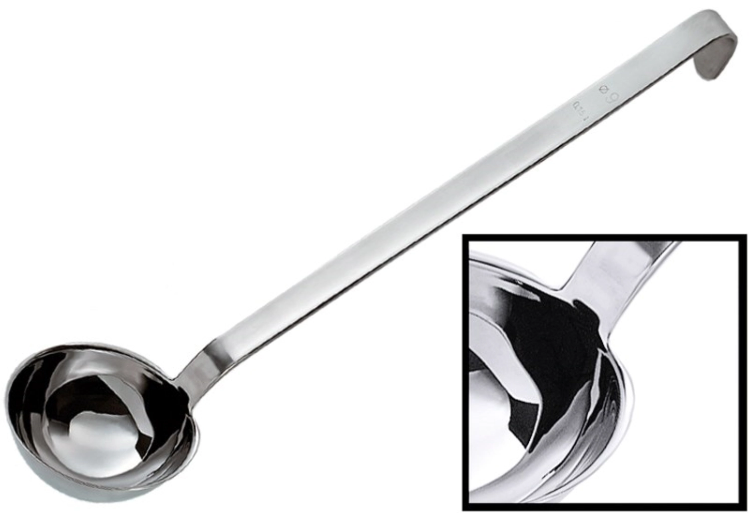 Louche Ø 11cm Longueur du manche 36cm