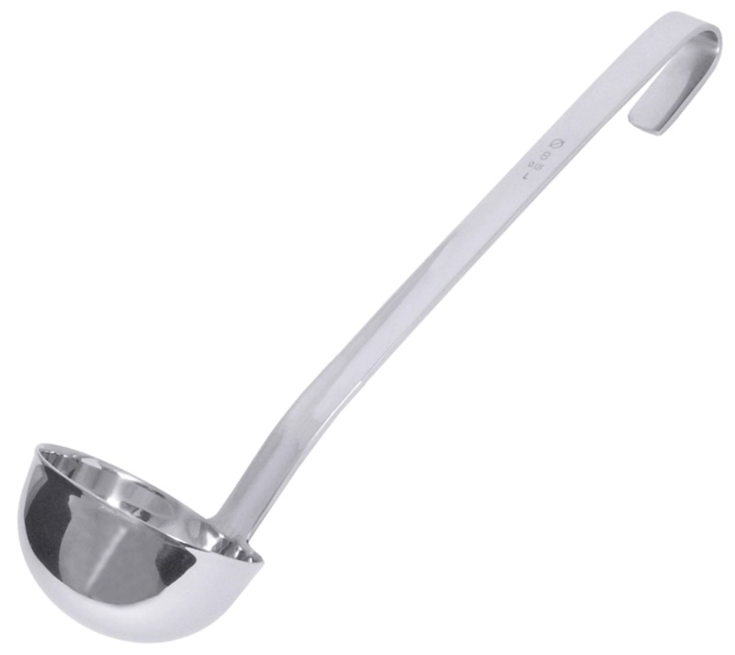 Louche courte Ø 9cm longueur du manche 24cm