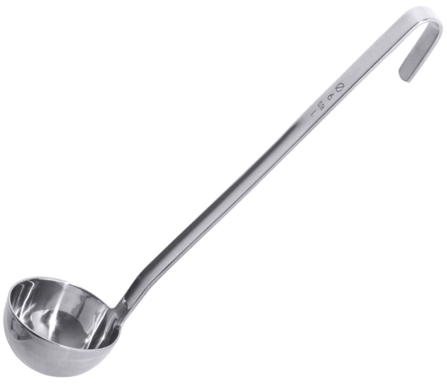Louche forme profonde Ø 12cm longueur du manche 42cm