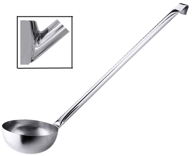 Louche Ø 24cm Longueur du manche 94cm