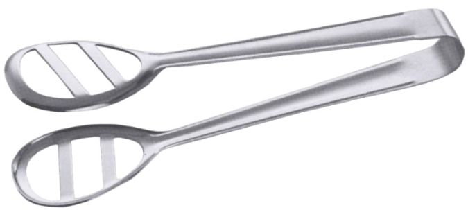 Pince perforée 19.5cm, acier inoxydable