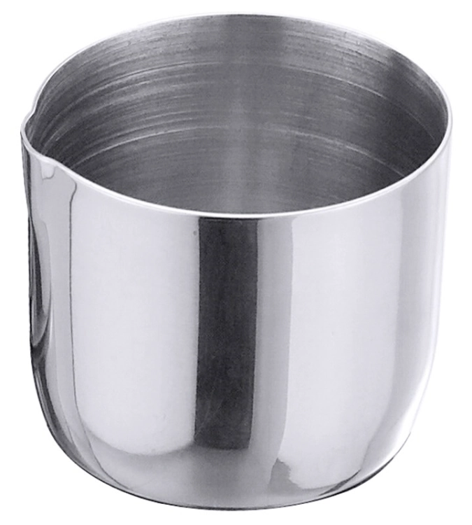 Verseur à crème sans manche 0.03 lt. 3.2cm, acier inoxydable