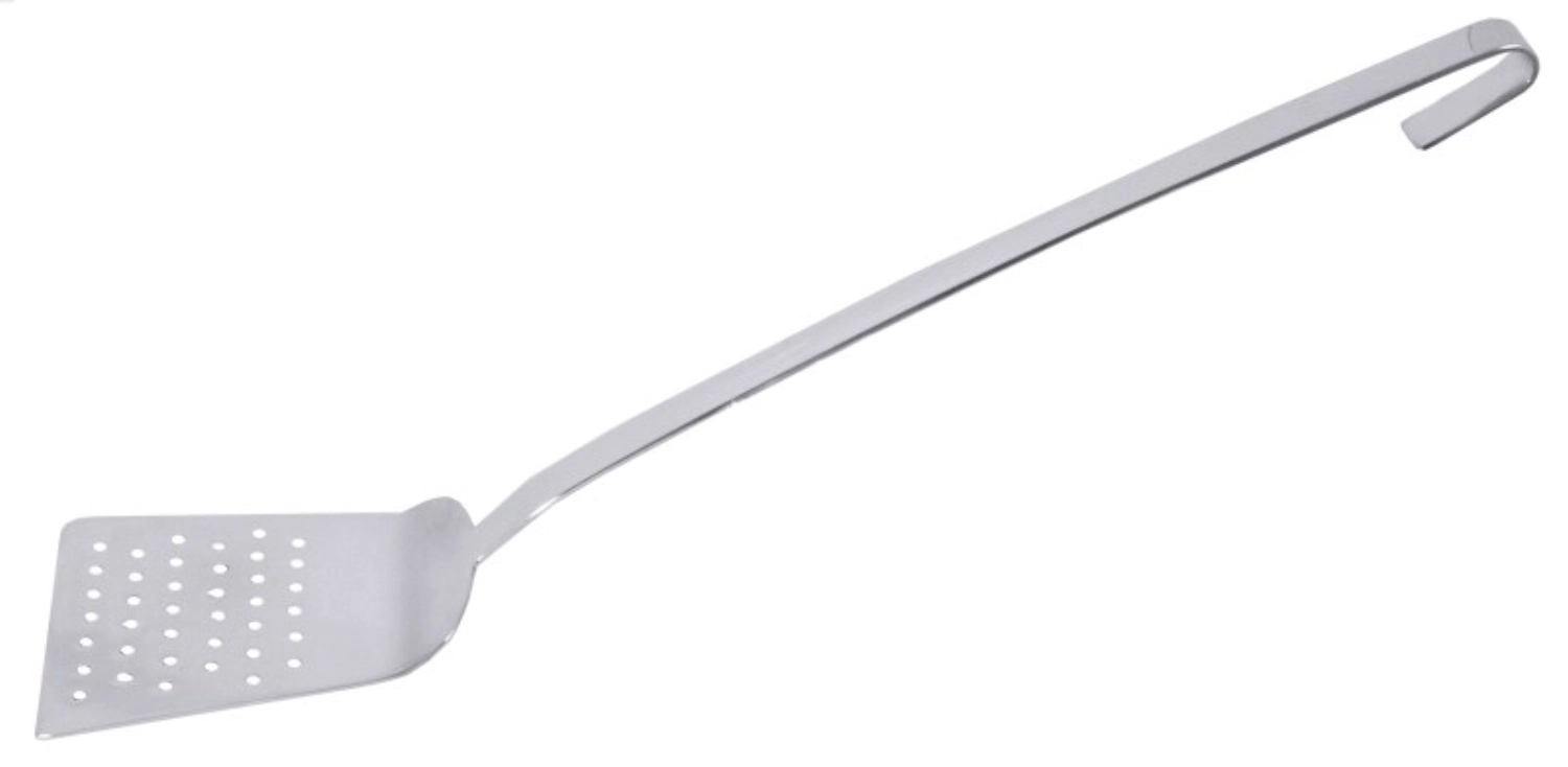 Pelle à casseroles, perforée manche court 26 cm