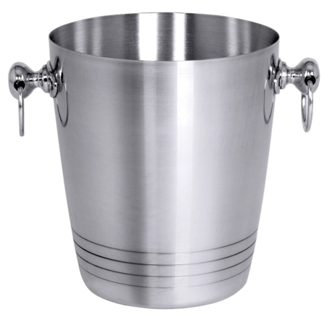 Seau à champagne alu, Ø en haut 19cm 22cm