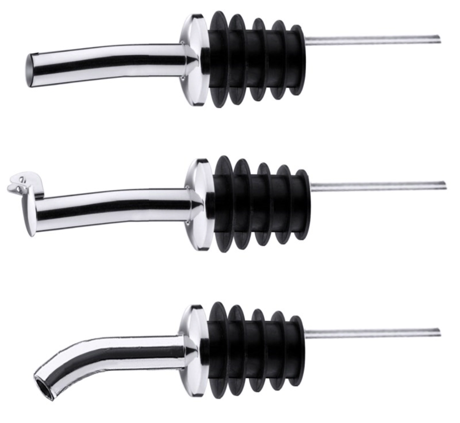 Flaschenausgiesser 12 cm Pfropfen mit Luftrohr