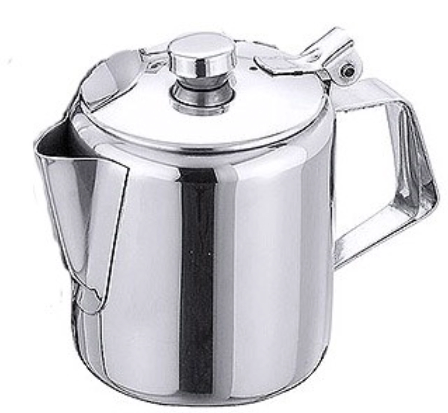 Cafetière a. couvercle à charnière 0.8 lt.