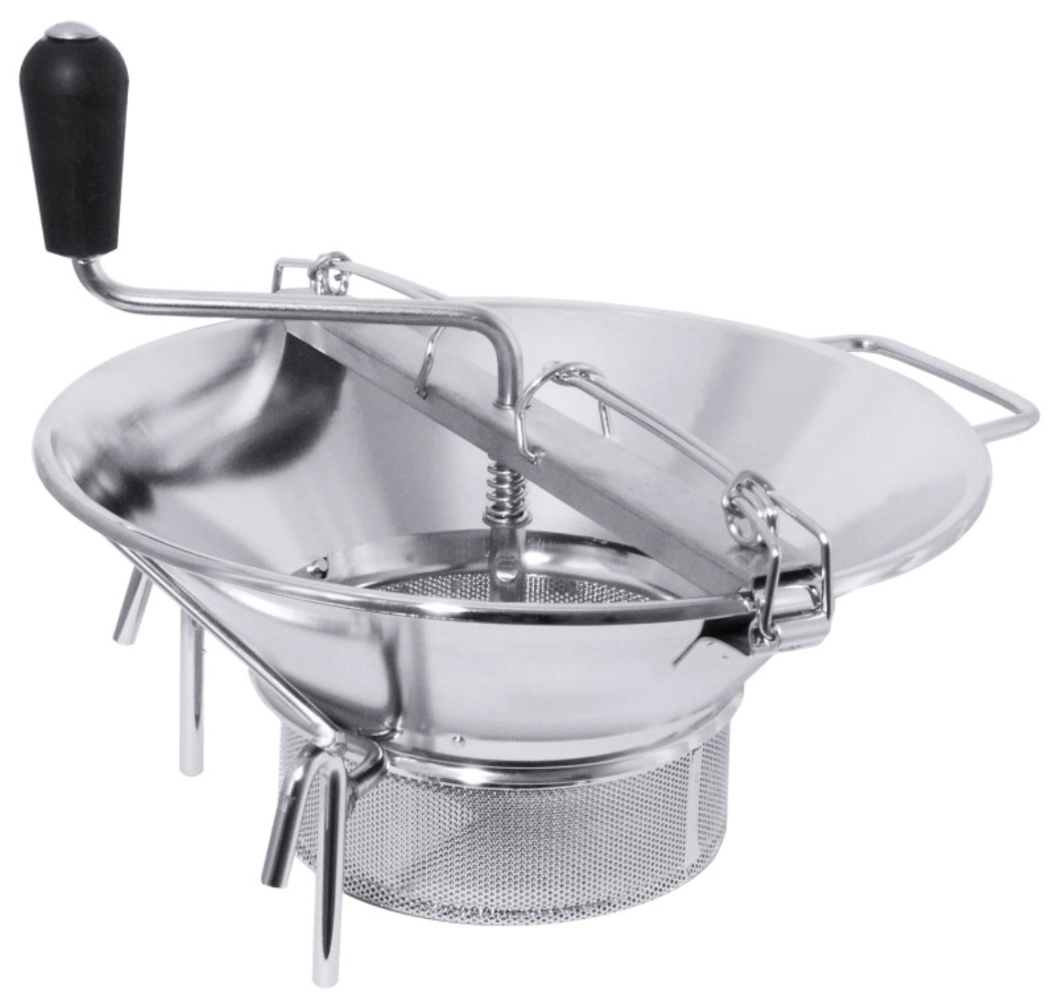 Passiergerät 36 cm ohne Lochscheiben, Edelstahl