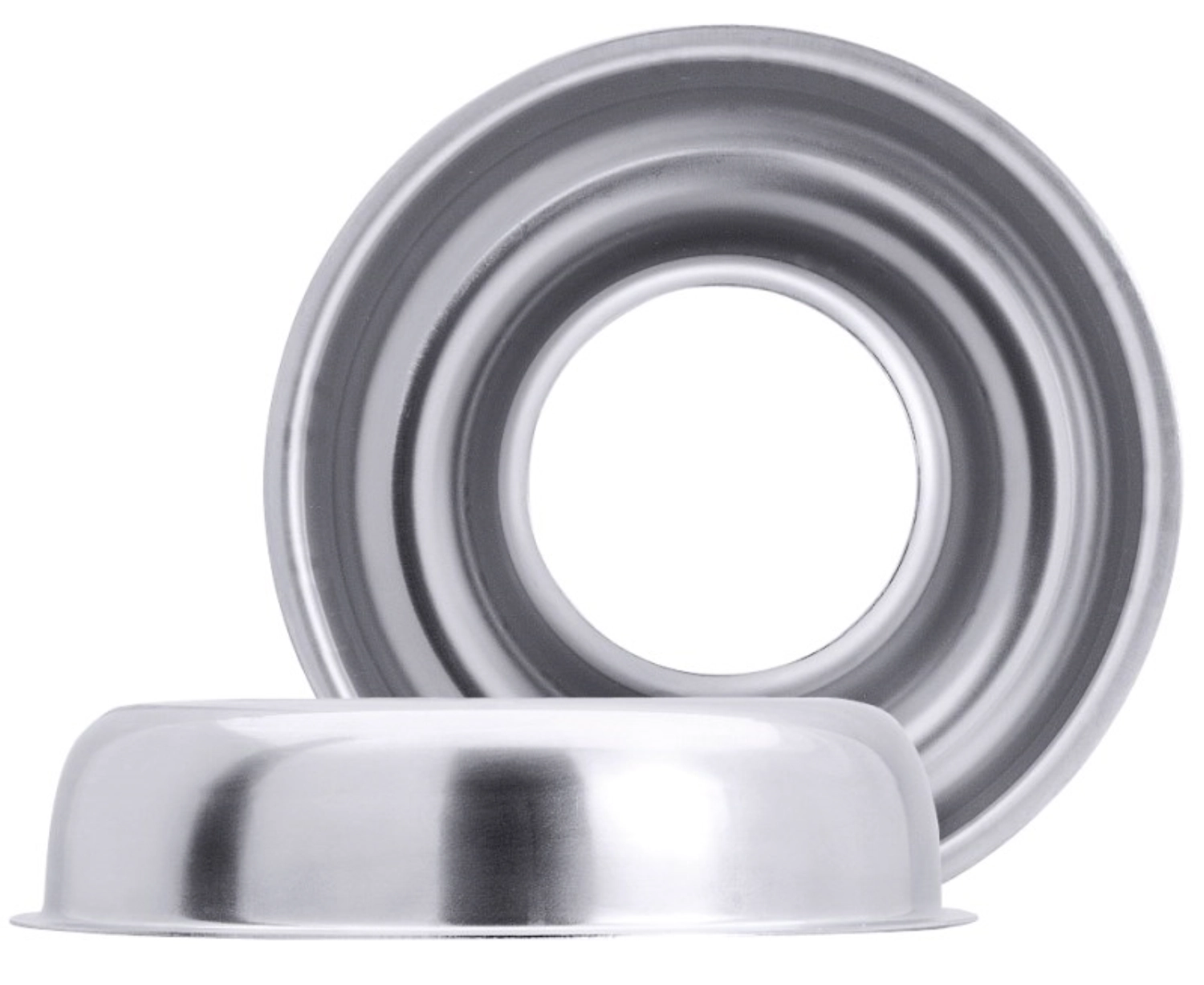 bord de riz/moule Savarin 18/10, 4.5x18 cm - 10x4 cm