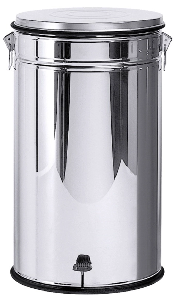 Poubelle à pédale 80 l a. bac amovible