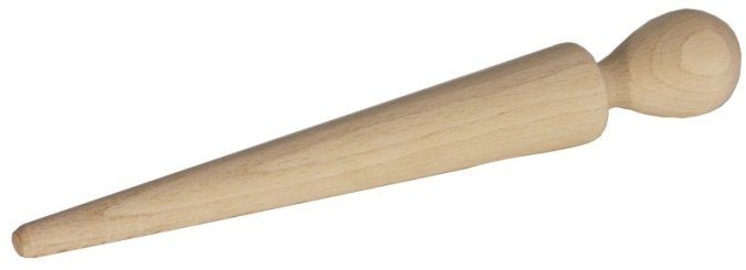 Poussoir p. tamis pointu en bois