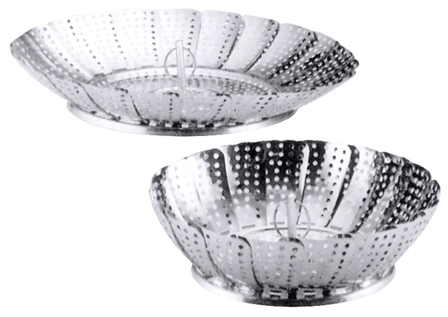 Etuve à légumes 14-24 cm, perforation 3mm