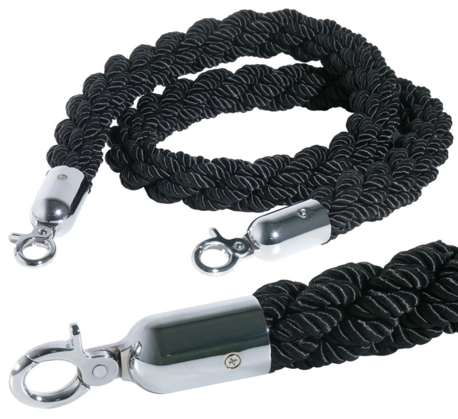 Corde de délimitation, noir 150cm