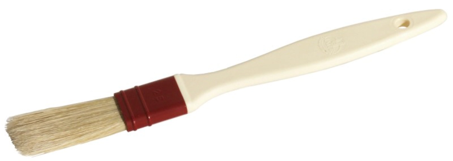 Fett- und Kuchenpinsel Naturborsten B: 5cm, L: 25cm