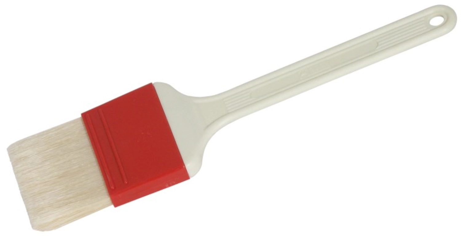 Fett- und Kuchenpinsel Naturborsten B: 6cm, L: 24.5cm