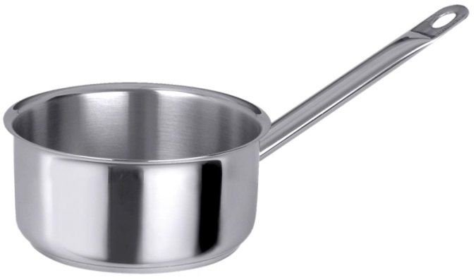 Casserole à manche 2 lt. plate Ø18cm