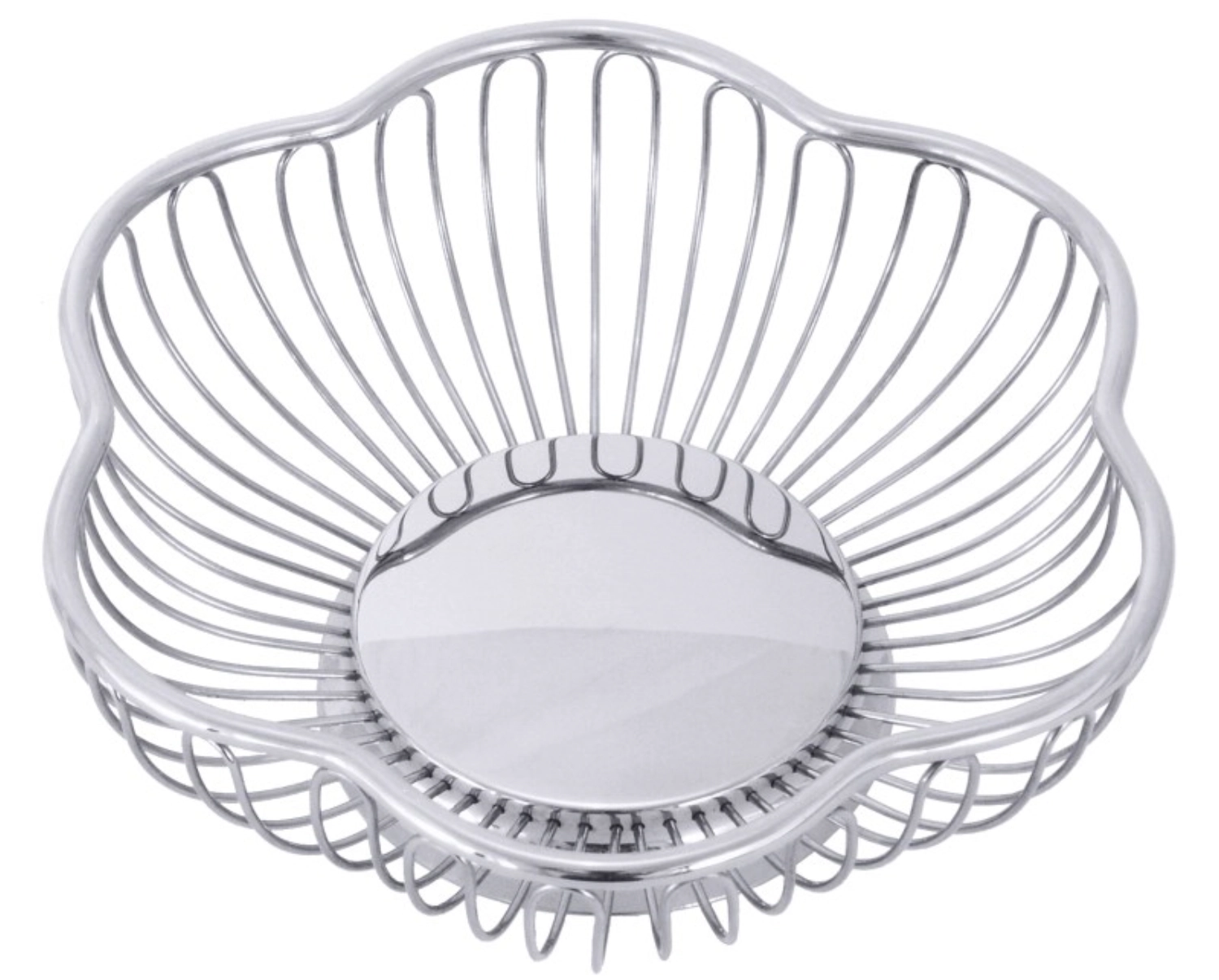 Corbeille à fruits forme fleur Ø18cm