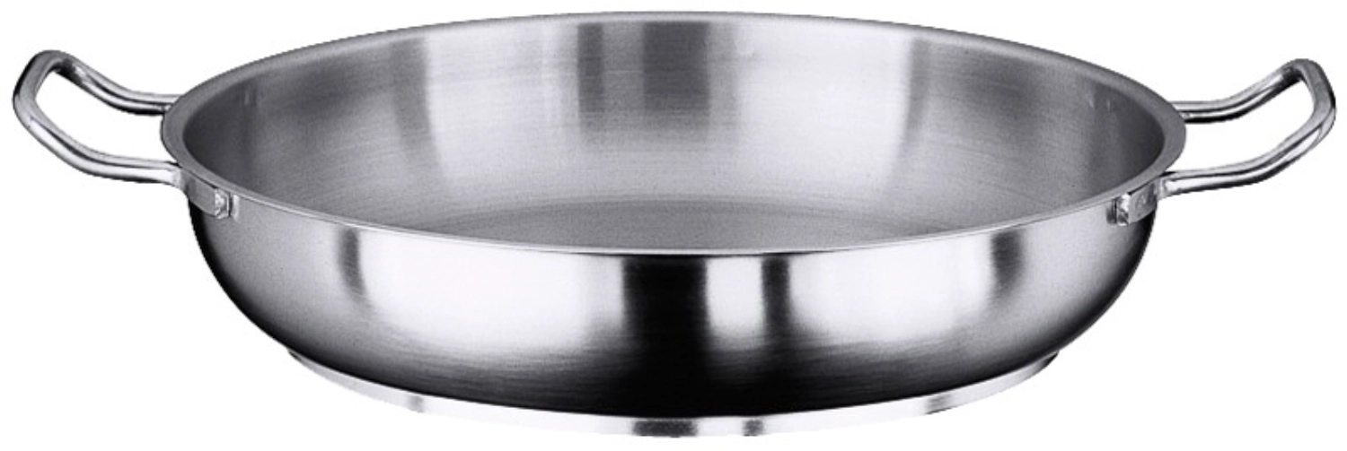 Poêle à frire 28 cm, mate a. deux poignées sans manche