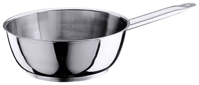 Sauteuse 18 cm, brillant, bord verseur