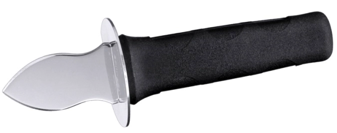 Casseur d'huîtres 17x5.5cm a. manche noir