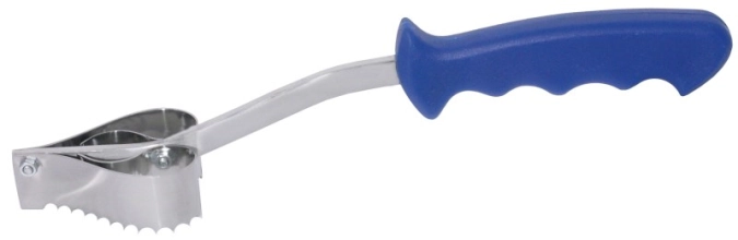 Fischentschupper mit blauem Griff 30 cm