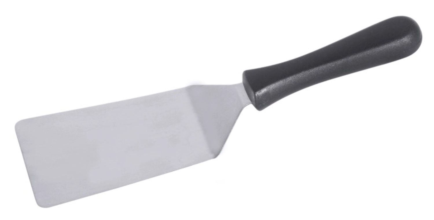 Spatule 16 x 10 cm a. manche noir