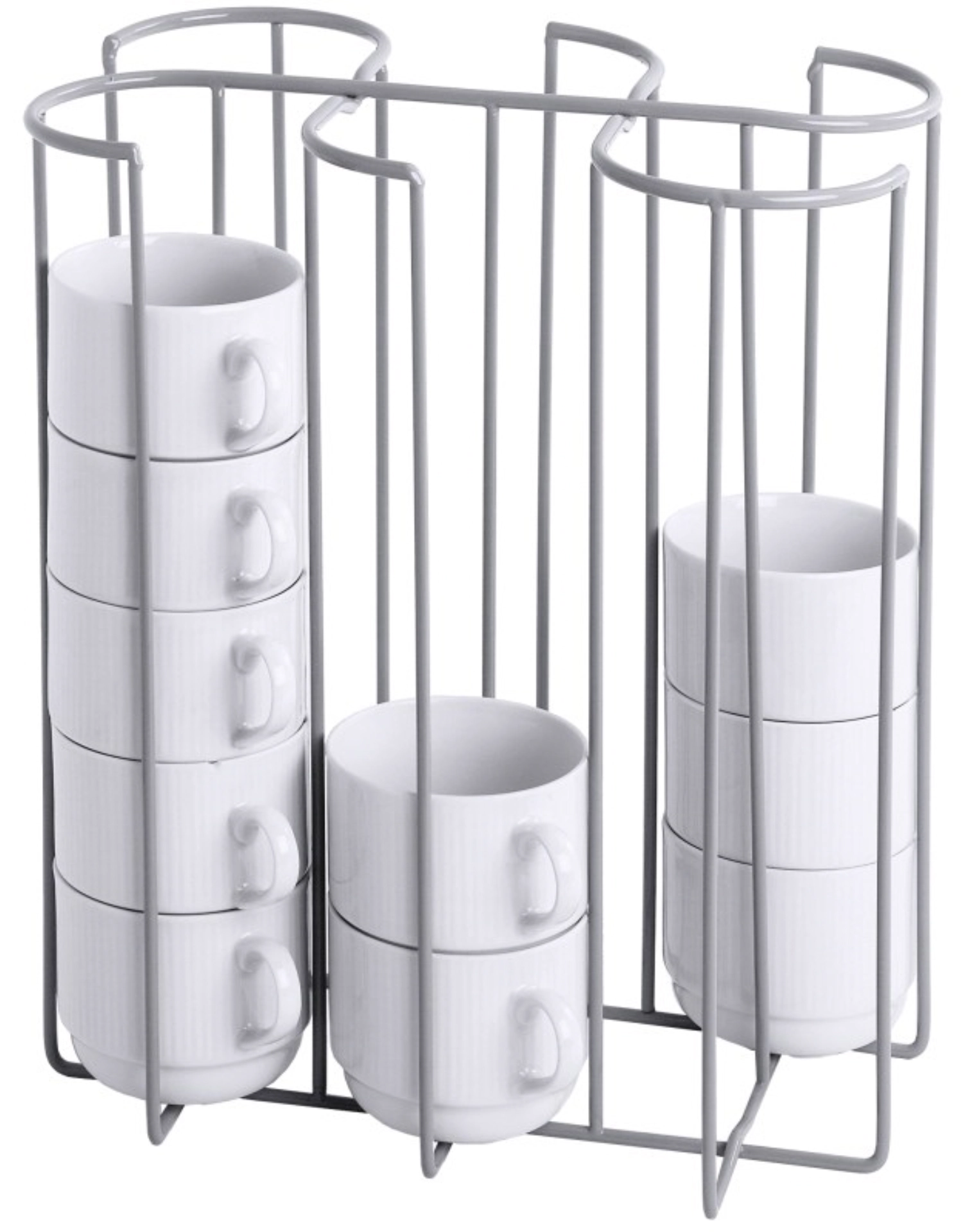 Distributeur de tasses à café 6 tubes pour tasses jusqu'à Ø