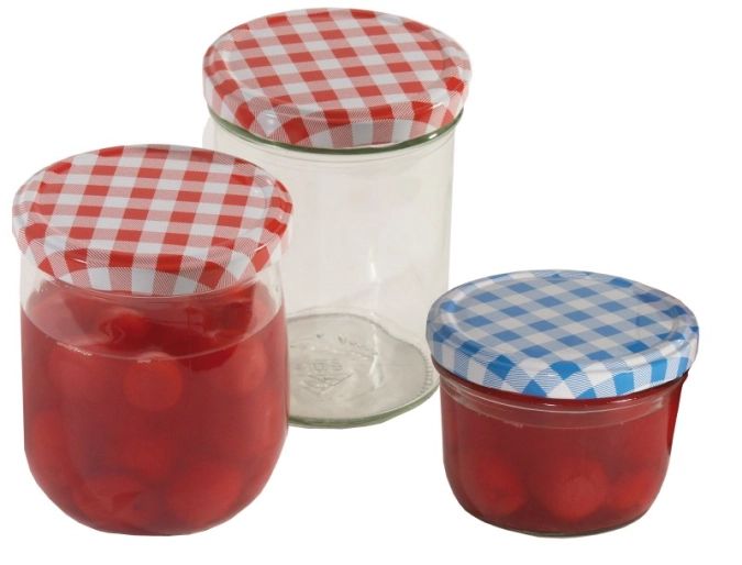 Einkochglas 440 ml mit Deckel, 6-er Set