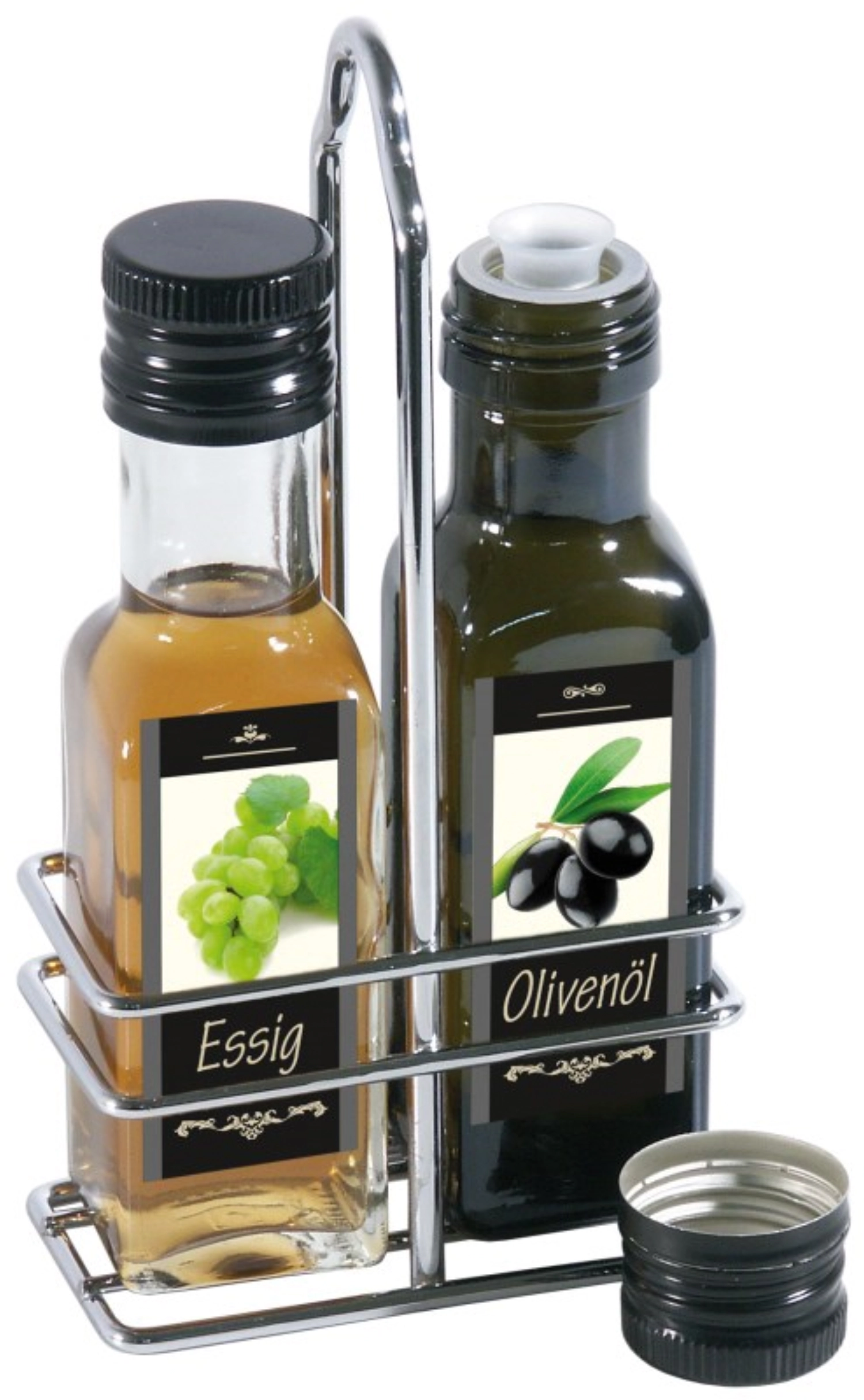 2tlg. Menage Essig u. Öl