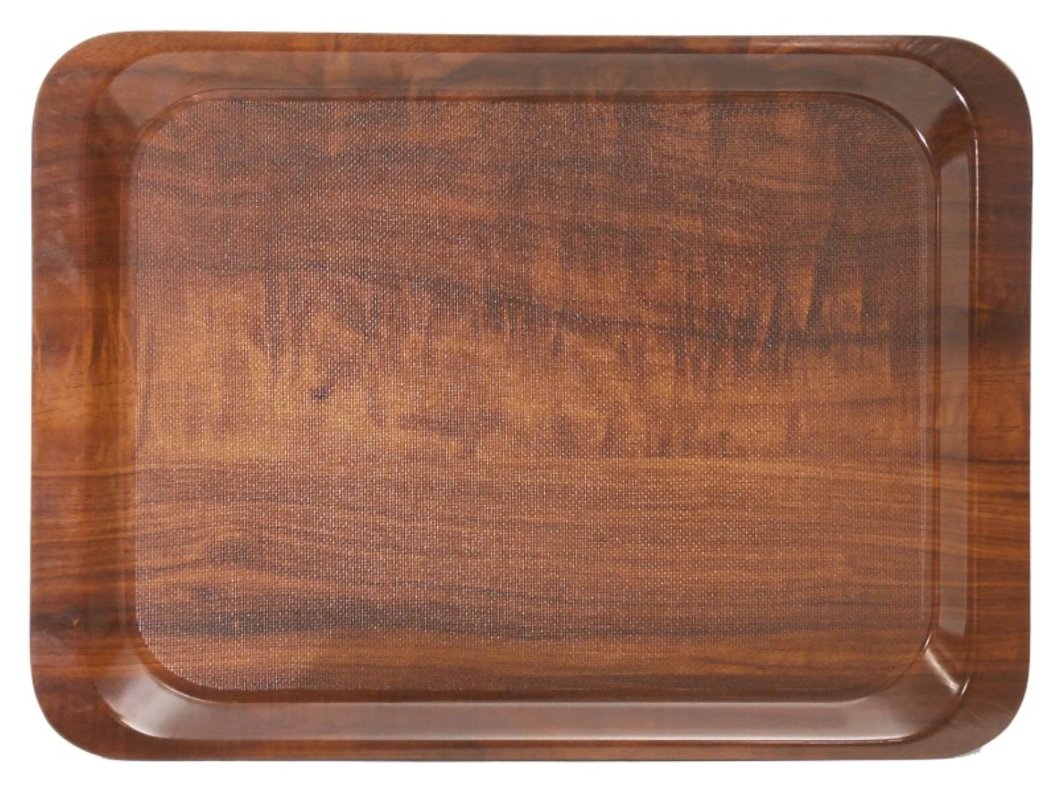 Plateau 44x32cm décor : noyer